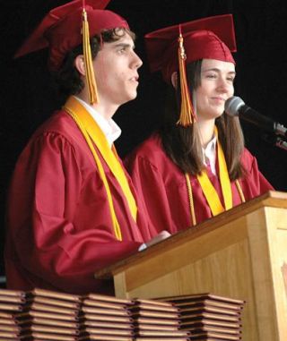 Sunny skies grace White River commencement exercises
