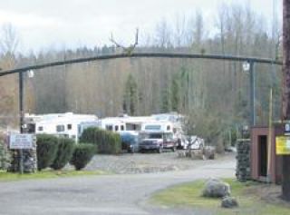 Many of the issues facing the South Prairie Town Council center around this RV park along state Route 165.