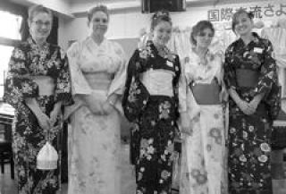 Local students make favorable impression on Japanese hosts