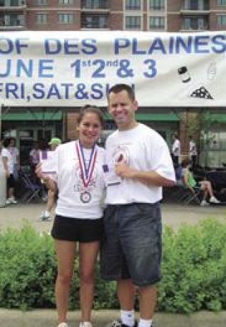 Father and daughter share closeness of distance running