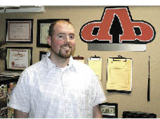 Nick Cochran is starting a graphic arts business in Enumclaw.