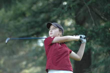 Kelly Sweeney earned back-to-back medalist honors for Enumclaw.