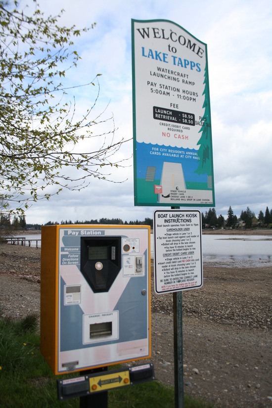 The Lake Tapps Kiosk