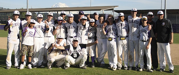 The Sumner Spartans baseball team wins first SPSL 2A title since 1985. The Spartans beat league rival White River 6-2 Wednesday.