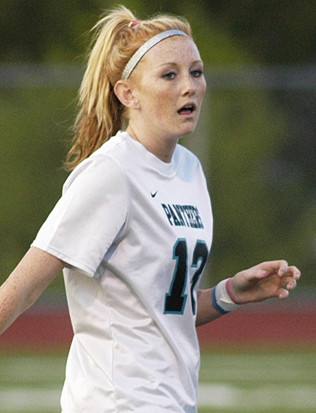 Savanna Moorehouse scored three goals in the Bonney Lake Panthers' 6-0 shutout of Franklin Pierce Oct. 6 at home