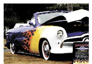 Buckley’s annual Flashback car show boasted a big turnout of flashy automobiles Saturday