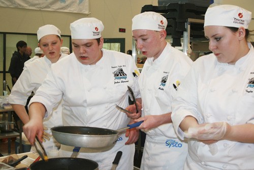 Bonney Lake High School's ProStart Culinary Team took second place in its category at the 12th Annual Boyd Coffee ProStart Invitational in Olympia.