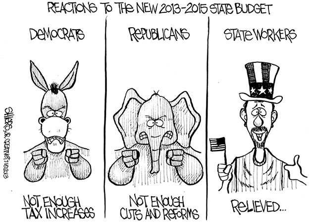 Editorial cartoon by Frank Shiers