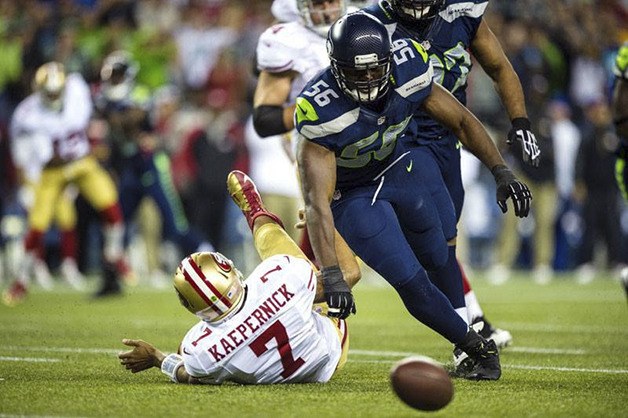 The Seahawks play for the NFC championship Sunday.