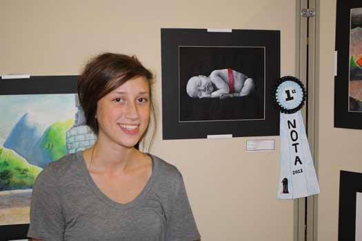 Emily Peiss won two awards at the 2011 Night of the Arts at Bonney Lake High School May 14.