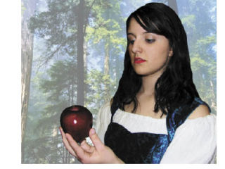 Kayli Christine stars as Snow White when ManeStage Theatre Company presents the premiere of “Snow White” Saturday at the Sumner Performing Arts Center.