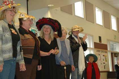 Hat Parade winners Margie Ross