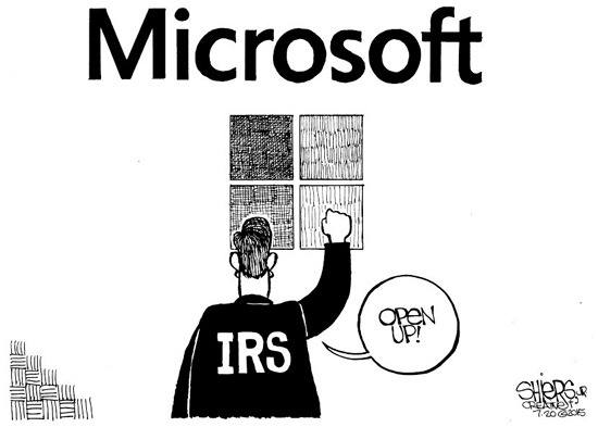 When will Microsoft open it's doors (and Windows) to the IRS?