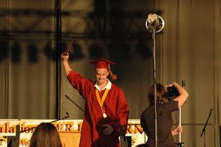 White River High graduated 250 seniors during a June 9