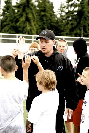 About 100 kids attended this year's Future Panther Football camp