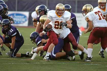 Blake Tidwell rushed for more than 200 yards in Friday's win over Sumner.