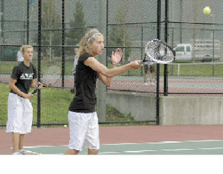 Panther doubles teams kep busy last week