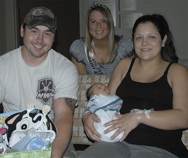 Dairy Baby 2013 was delivered shortly after 4 a.m. June 2 at St. Elizabeth Hospital. Dacen John O’Grady came in at 8 pounds
