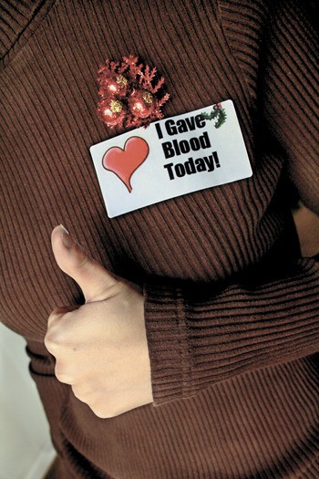 You can support your local blood supplies by donating.