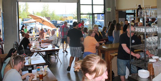 The Cole Street Brewery was busy May 9 with people drinking beer for a good cause.