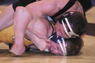 Brad Padgett won the 184-pound title for St. Cloud State University.