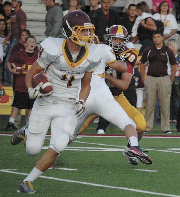 Keenan Fagan will carry much of the offensive load this season for White River.