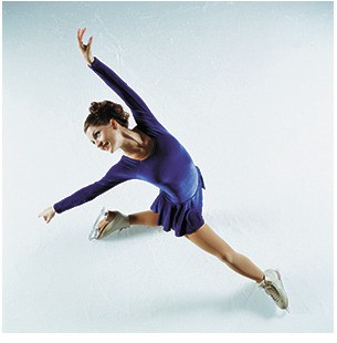 Ice skating