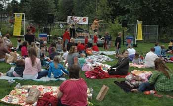 Singer Eric Ode performs during a Kids Club event at Cedarview in 2011. This year's Kids Club begins next week and has moved to Allan Yorke Park due to construction.