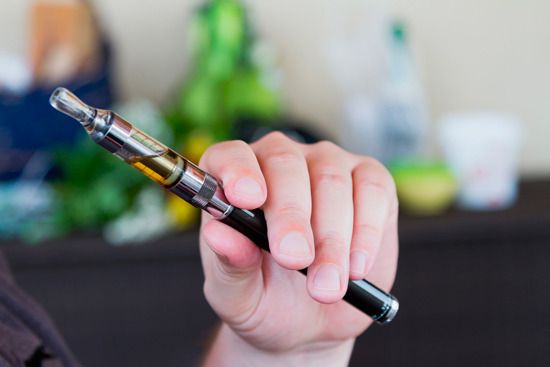 E-cigarettes heat up e-liquid inside the device