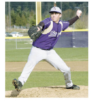 Tanner Hunter takes aim in the Spartans’ 4-2 loss to Lakes.