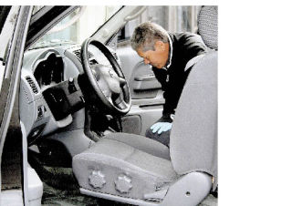 Auto detailer keeps busy