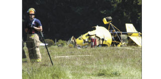 East Pierce Fire and Rescue and the Pierce County Sheriff’s Department responded to a gyrocopter crash Saturday near a private air field in Buckley.