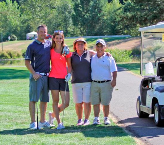The employees' golf tournament raises money for American Cancer Society and brings together employees and local businesses.