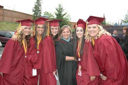White River High School graduates Hannah Keegan