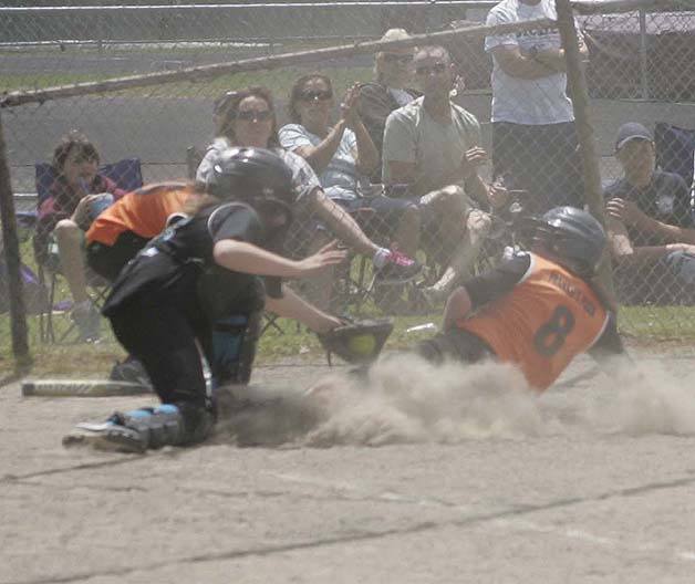 The Chinook Little League Fury fastpitch team beat Bonney Lake-Sumner 12-4 in the first round of the Tournament of Champions at the Enumclaw High practice field.