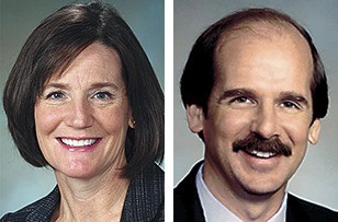 Representatives Cathy Dahlquist and Chris Hurst