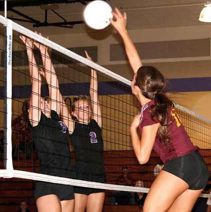 White River bested Sumner in four games in recent volleyball action.