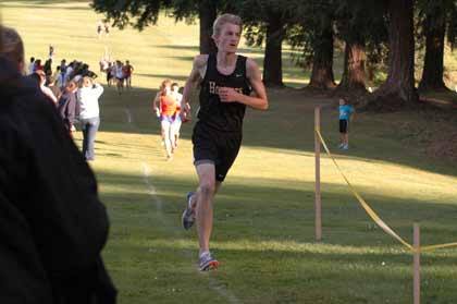 Enumclaw High's Alec Rhome raced to a sixth-place finish Sept. 28 with a time of 17 minutes