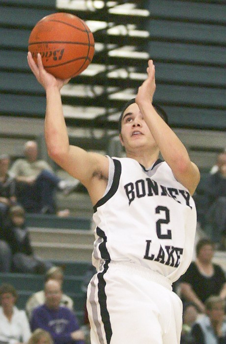 Riley Baltazar scored 12 points in Bonney Lake's 58-53 win at home over Auburn Mountainview.