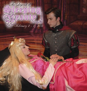 The promotional poster for ManeStage's production of 'Sleeping Beauty.'