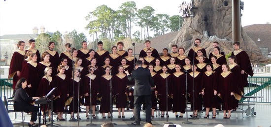 Enumclaw High School choir performed in Disney World on Feb. 16.