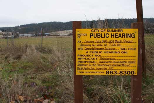 The Northstar Chemical plant proposal was definitively reviewed by the city government for its environmental impact.