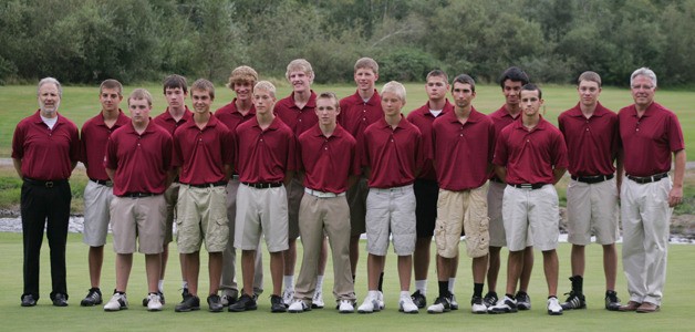 The Enumclaw High boys golf team roster