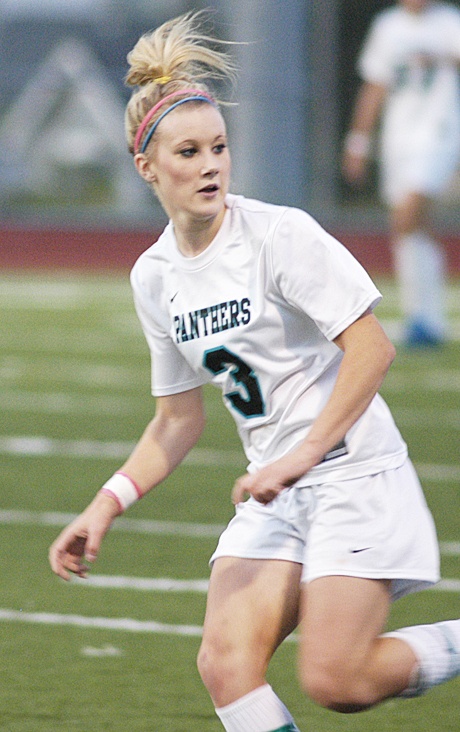 Hillary Colbert scored a goal in the Panthers' 3-0 win over White River Oct. 20.