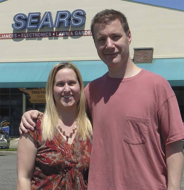 John and Kristin Faust are the new owners at Enumclaw’s Sears store.