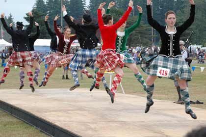 Dance competition was part of the annual Highland Games and Clan Gathering at the Enumclaw Expo Center July 30