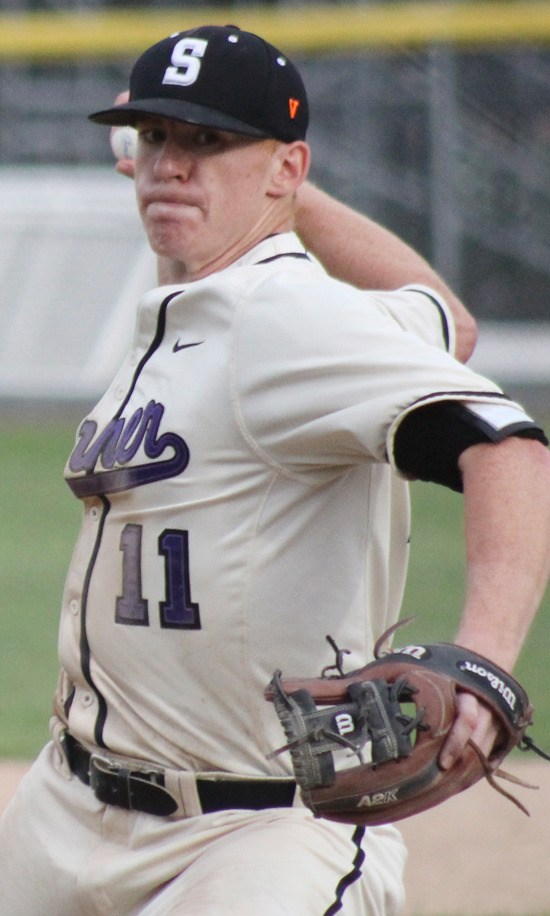 Sumner High's Nathan Harrell was one of two Spartan baseball players selected for last weekend's all-state series.