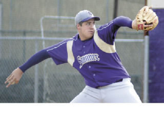 Sumner High’s Brad Falk didn’t just take the mound  against White River April 8