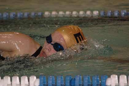 Rachel Holston won the 200-yard freestyle for EHS Thursday during competition with Bonney Lake.