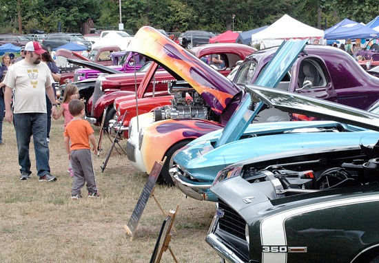 The annual car show at Bonney Lake Days is only one of its several attractions